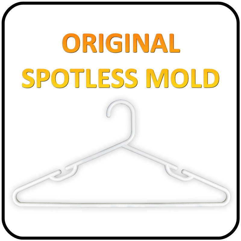 Plastic Clothes Hangers - Heavy Duty - White