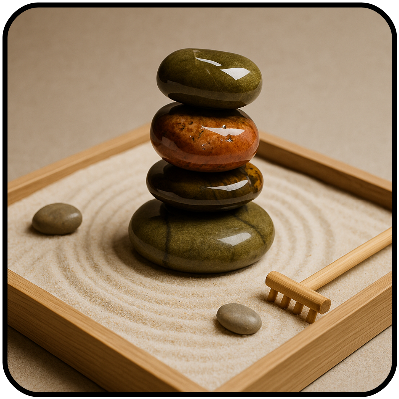 Osca Cairn Stones Paperweight