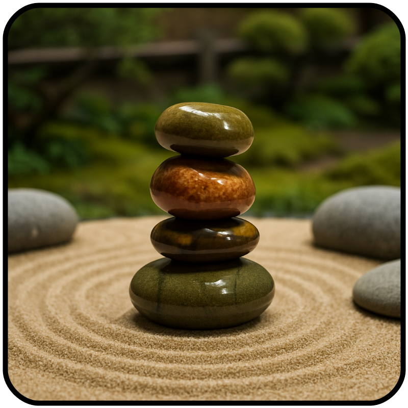 Osca Cairn Stones Paperweight