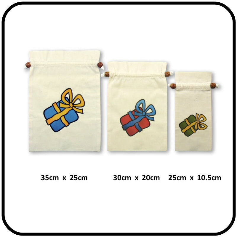 Osca Calico Reusable Gift Bags