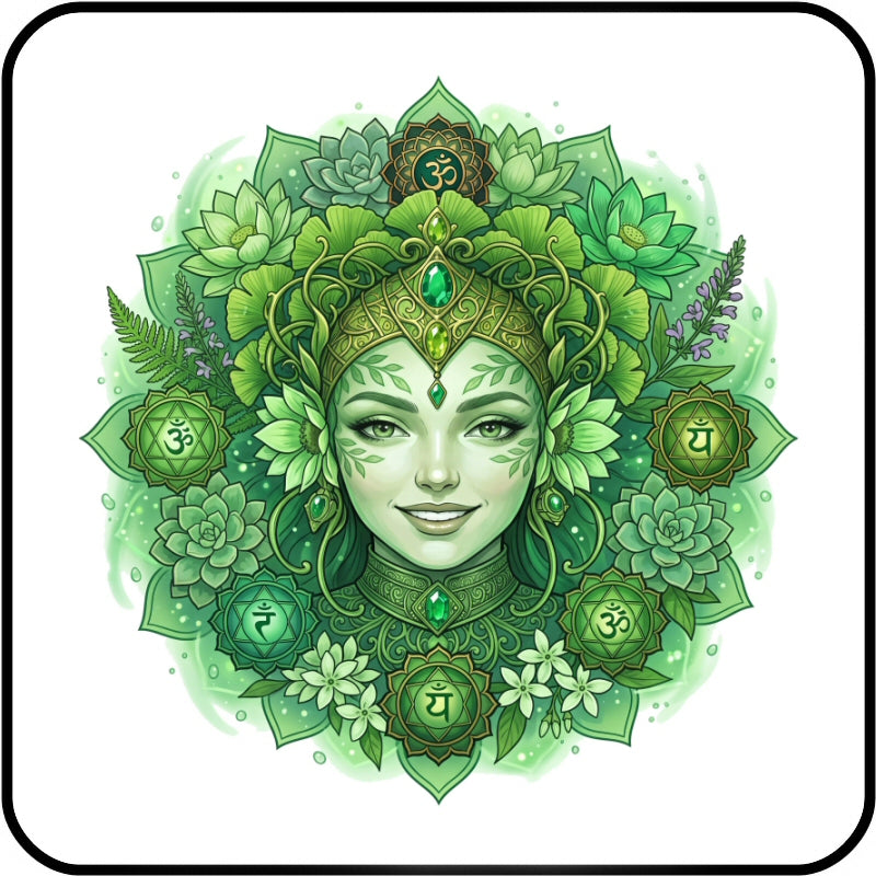 Osca Calico Reusable Gift Bags - Chakra Mandala