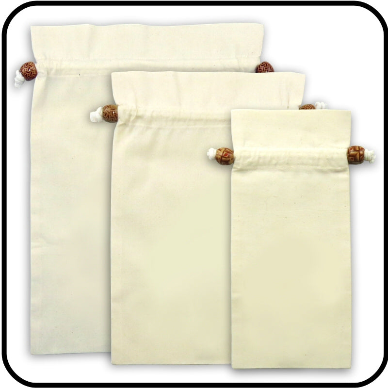 Osca Calico Reusable Gift Bags - Plain