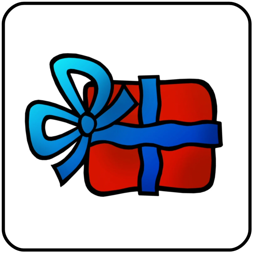 Osca Calico Reusable Gift Bags - Christmas Ribbons