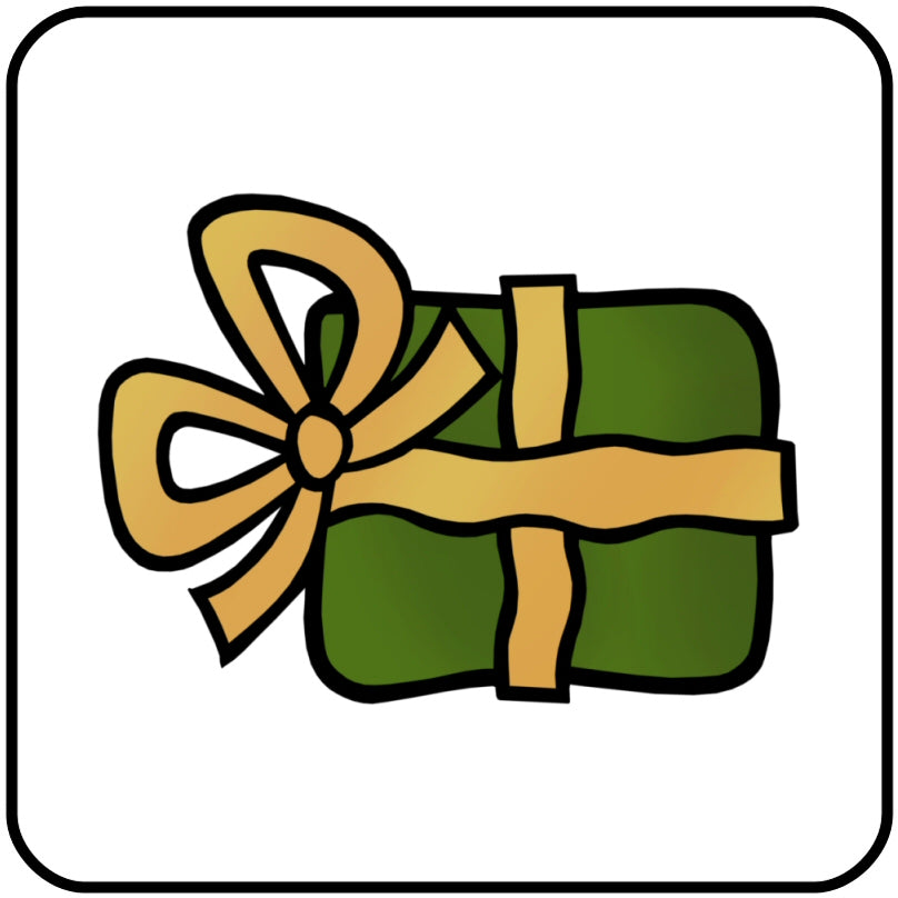 Osca Calico Reusable Gift Bags - Christmas Ribbons
