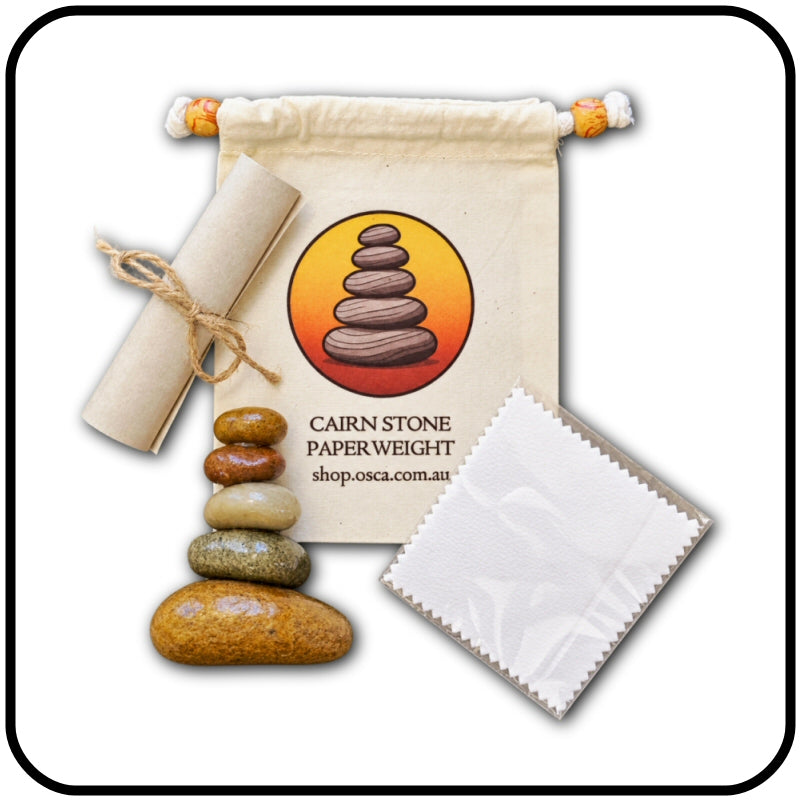 Osca Cairn Stones Paperweight 1008